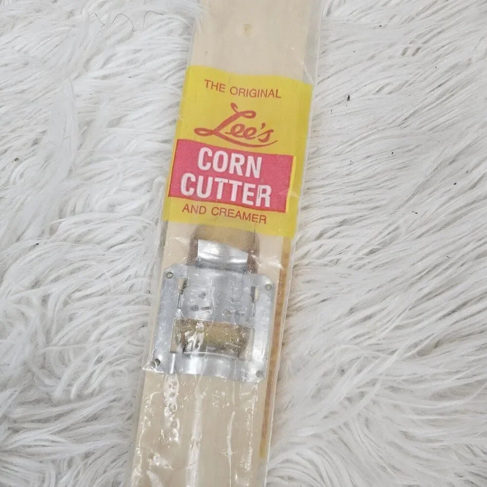VINTAGE Original Lee's Corn Cutter and Creamer - Stainless Steel No Mess NEW